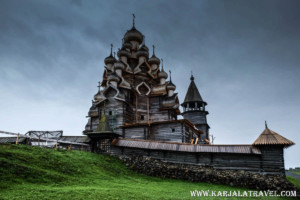 Foto Holzkirche Kizhi Karelien