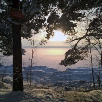 Natur im karelischen Winter