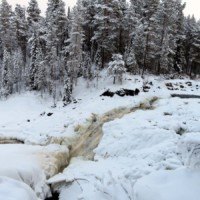 Wasserfall Kumi in Karelien