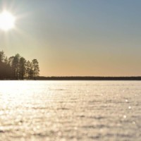 Winterimpression in Karelien